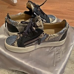 giuseppe python sneakers